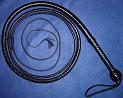 8ft Black 12 plait David Morgan Style Indiana Jones Bullwhip 2